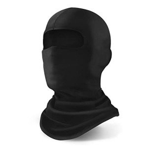 YESLIFE Black Ski Mask for All Activities