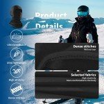 YESLIFE Black Ski Mask for All Activities