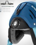 OutdoorMaster Kelvin II Ski Helmet for All