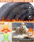 Merino Wool Knee-High Ski Socks for Winter