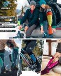 Merino Wool Knee-High Ski Socks for Winter