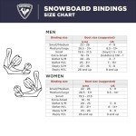 Rossignol Battle Men's Snowboard Bindings - Black/White