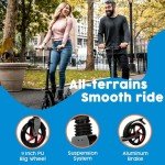 LaScoota Foldable Kick Scooter for Adults and Teens