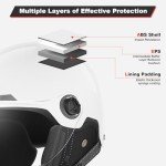German Style Half Helmet for Motorcycles and Scooters