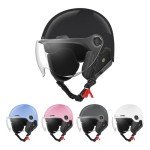 German Style Half Helmet for Motorcycles and Scooters