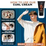 Men's Controlled Chaos Curl Cream - 5oz