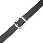 MILORDE Men's Leather Ratchet Belt - Adjustable Fit