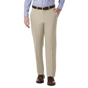 Kenneth Cole Reaction Men's Stretch Dress Pants, Oatmeal