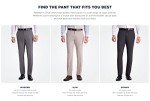 Kenneth Cole Reaction Men's Stretch Dress Pants, Oatmeal