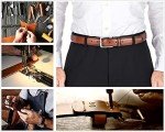 Men's Genuine Leather Dress Belt - Classic Style