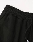 Men's Fashion Joggers: Black Cargo Sweatpants