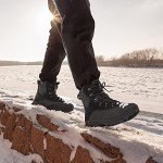 NORTIV 8 Men's Waterproof Insulated Snow Boots Size 12