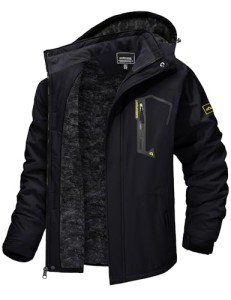 TACVASEN Men's Warm Water-Resistant Winter Jacket