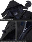 TACVASEN Men's Warm Water-Resistant Winter Jacket