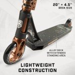 Mongoose Rise 110 Freestyle Stunt Scooter - Black/Tan