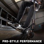 Mongoose Rise 110 Freestyle Stunt Scooter - Black/Tan