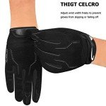 Men's Full Finger Cycling Gloves - Touchscreen, Padded