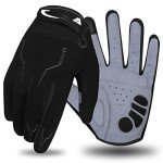 Men's Full Finger Cycling Gloves - Touchscreen, Padded