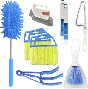 Mini Venetian Blind Cleaner Duster Tool Set
