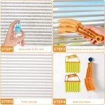 Mini Venetian Blind Cleaner Duster Tool Set