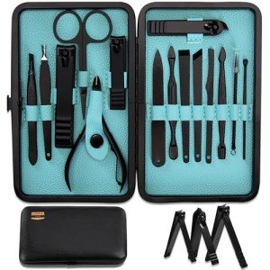 15-Piece Manicure Kit for Men and Women