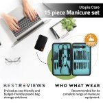 15-Piece Manicure Kit for Men and Women