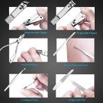 Professional 18-Piece Nail Clipper Set with Case