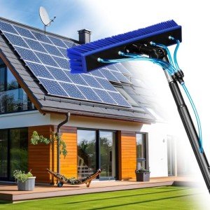 26FT Solar Panel Cleaning Brush and Water Pole