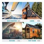 Renogy 50 Watt 12 Volt Monocrystalline Solar Panel (Compact Design)