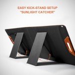 Upgraded 100W Portable Solar Panel for Power Station, Monocrystalline Foldable 100 Watt 18V Solar Panel Charger for Camping, High Efficiency IP65 Waterproof for Outdoor RV Trip