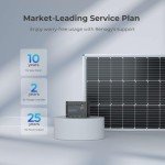 Renogy 100W 12V Solar Panel Starter Kit, 100 Watt Monocrystalline Solar Panel, 30A LCD PWM Charger Controller, Adaptor Kit, Tray Cables, Z Brackets for RV, Camper, and Other Off Grid Applications