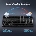 Renogy 2pcs 320W Solar Panels 24V Monocrystalline On/Off Grid 640W for RV Boat Shed Farm Home House Rooftop Residential Commercial House, 2 Pieces