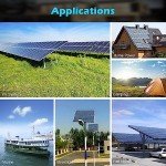 SUNGOLDPOWER 32pcs 550W Solar Panels Monocrystalline, High Efficiency Solar Panel for Charging Station,Rooftop, Household, Marine, RV, On/Off Grid Solar System (Total 17600w)