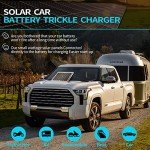 ACOPOWER HY010-12M 10 Watt 10W Mono Solar Panel for 12V Battery Charging RV Boat, Off Grid