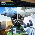 ACOPOWER HY010-12M 10 Watt 10W Mono Solar Panel for 12V Battery Charging RV Boat, Off Grid