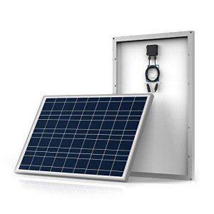 ACOPOWER 100w Polycrystalline Solar Panel with PV Connectors for 12 Volt Battery Charging RV, Boat, Off Grid (1 Pack)