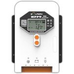 SOLPERK 60A MPPT Solar Charge Controller, 12V/24V/48V Auto, Input LCD Display Regulator Intelligent Solar Panel Regulator for LiFePO4, SLD,Gel Sealed, Li, Flooded Battery, Rover APP Control Bluetooth