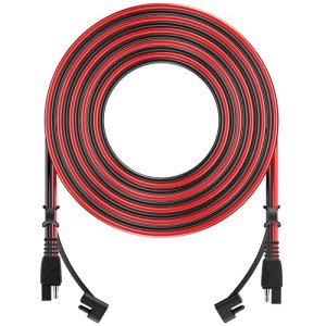 SOLPERK 25Feet SAE SAE Extension Cable Quick Disconnect Wire Harness SAE Connector Extension Cable for Cars, Motorcycles, Solar Panels, RV Battery(16AWG) (25 Feet)