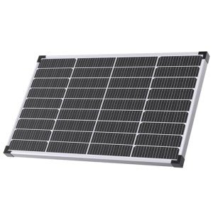 ZOUPW 50 Watt Solar Panel for12 Volt, N-Type 16BB 50w Solar Panels 25% High-Efficiency Monocrystalline,IP68 Waterproof 50w Solar Panel for Home,RV, Camping, Marine, Rooftop, Off-Grid (Sliver)