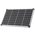 ZOUPW 50 Watt Solar Panel for12 Volt, N-Type 16BB 50w Solar Panels 25% High-Efficiency Monocrystalline,IP68 Waterproof 50w Solar Panel for Home,RV, Camping, Marine, Rooftop, Off-Grid (Sliver)