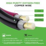 ZOUPW Solar Extension Cable,10 Ft Solar to Anderson/XT60/DC7909/DC5521 Adapter Solar Connector for Solar Panel to Ecoflow River & Delta Series Power Station