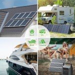 ZOUPW Solar Extension Cable,10 Ft Solar to Anderson/XT60/DC7909/DC5521 Adapter Solar Connector for Solar Panel to Ecoflow River & Delta Series Power Station