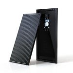 ACOPOWER 100w 12v Monocrystalline Solar Panel Module with Connector (Panel Only, Compact Design)