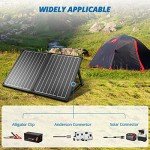 ACOPOWER 100W Portable Solar Panel Kit (Expansion 100W) Black