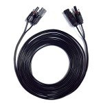 ACOPOWER 20 Feet 14AWG Solar Extension Cable with Female and Male connectors for 50W 70W 80W 105W 120W Portable Solar Panel (HY-EXT-20FT)