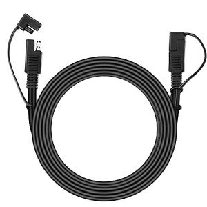 ACOPOWER HY-AS-SS1420 SAE 14AWG 20ft Extension Cable, Black