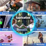 ACOPOWER&LiONCooler Pro PX40 Portable Car Freezer, 42Qt Solar Battery Cooler with APP Control and Strong Compressor, -4℉-68℉ 12V Refrigerator for Outdoor, Backyard, RV, Boat