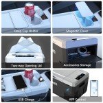 ACOPOWER LiON Mini Car Fridge Freezer 19 Quarts, Battery Not Included