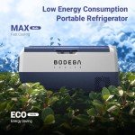 BODEGACOOLER 12 Volt Car Refrigerator,38 Quart Portable Truck Freezer,Electric Cooler Bluetooth Control,(36) -4℉-68℉ RV Refrigerator 12/24V DC and 100-240V AC for Travel,Camping,Road Trips,Van,Home
