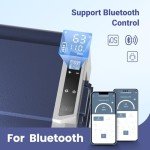 BODEGACOOLER 12 Volt Car Refrigerator,38 Quart Portable Truck Freezer,Electric Cooler Bluetooth Control,(36) -4℉-68℉ RV Refrigerator 12/24V DC and 100-240V AC for Travel,Camping,Road Trips,Van,Home